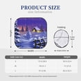 thumbnail image 3 of Windshield Sun Shade, Christmas Igloo Foldable Car Sun Shade Windshield for Front, 2 Pieces, 3 of 7
