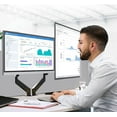 thumbnail image 3 of Bras pour Moniteur Simple Support de Bureau pour Moniteur Simple Support de Moniteur Réglable pour Écran Supporte jusqu'à Lb x Support de Moniteur Vesa, 3 of 7