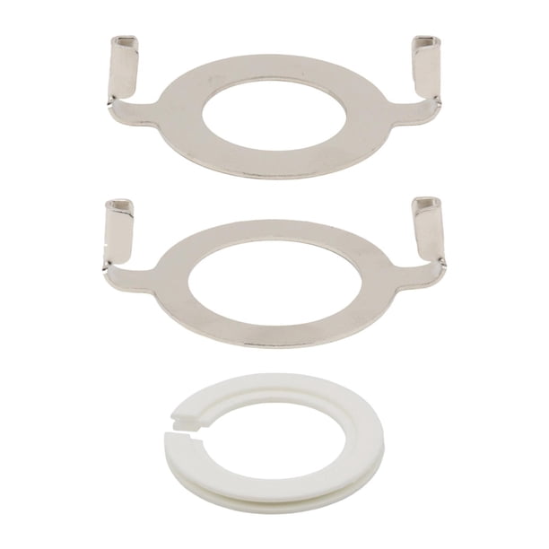 2pcs E27 Lámpara de zócalo Adaptador de silla de silla de silla para la base roscada Fácilmente Instalar Gris