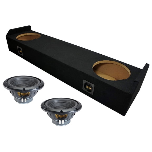 Alpine fits 06-14 Honda Ridgeline Sealed Dual 10" W10S4 Loaded Subwoofer Sub Box Enclosure 500W RMS 4 Ohm