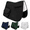 Black, variant on Derby Originals English Saddle Pad with Pockets for Trail Rides & Everyday Use - Navy Blue