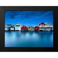 thumbnail image 2 of McLoughlin, James 24x19 Black Modern Framed Museum Art Print Titled - Lakescape IX, 2 of 5