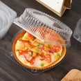 thumbnail image 4 of 20 Pcs Clear Plastic Take out Containers,Happon 8" Disposable Dessert Container with Lid,Plastic Cake Containers Hinged Lid Cheese Cake Container for Salads, Pasta, Sandwiches, 4 of 7