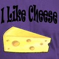 thumbnail image 3 of CafePress - I Like Cheese Dark T Shirt - Men's Classic Graphic Cotton T-Shirt, 3 of 4