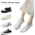 thumbnail image 7 of Zhengup Womens No Show Socks Cotton Breathable Athletic Ankle Socks Cushioned Low Cut Invisible Running Socks Flats 6 pack, 7 of 7