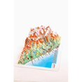 thumbnail image 1 of Sochi Raised Relief Map, Rubberized Foam Backing Plus Magnet - Souvenir Size, 1 of 1