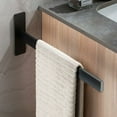 thumbnail image 2 of Stainless Steel Self Adhesive Towel Warmer Modern Rectangular Design for Bathroom, 2 of 5