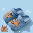 thumbnail image 5 of HGIEYS Slippers for Kids,Boys Girls Capybara Slides, Summer Clogs Garden Shoes,Toddler Animal Cartoon Sandals Slides 5-5.5 Years, 5 of 6