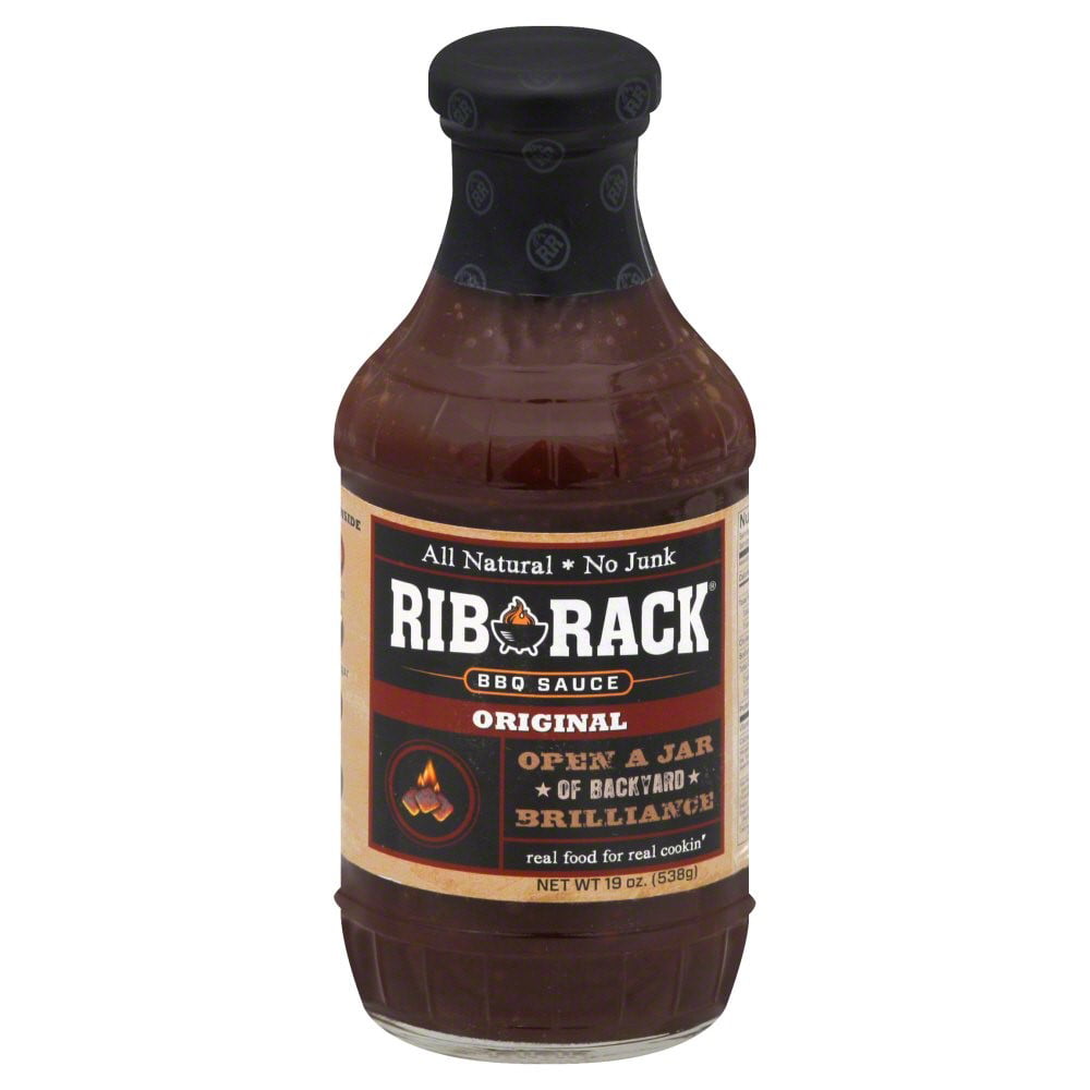 Rib Rack Original BBQ Sauce, 19 oz