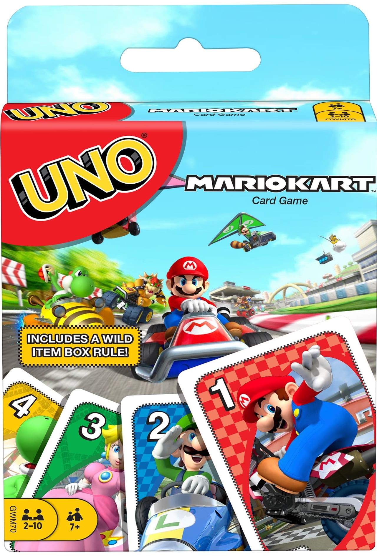 Uno Super Mario Playing Card Game DRD00 from Japan* 