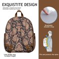 thumbnail image 5 of Chic Paisley Pattern Backpack - Waterproof Ergonomic School Bag with Durable Reinforced Stitching, 5 of 5