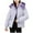 Purple, variant on Hvyesh Womens Winter Puffer Jacket Warm Quilted Hooded Jackets Comfy Stand Collar Zip Up Padded Coat Thermal Outdoor Coat with Pockets
