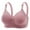 Pink, variant on TAGOLD Womens Plus Size Bra,Summer Casual Bras for Womens,Woman's Embroidered Glossy Comfortable Breathable Bra Underwear No Rims