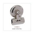 thumbnail image 4 of Universal Bulldog Magnetic Clips, Small, Nickel, 18/Pack, 4 of 8