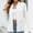 White, variant on Njoeus Women's Casual Open Front Cardigan Blazer Long Sleeve Work Office Blazer Jacket Pockets Solid Fall Clothes for Women