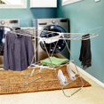 thumbnail image 1 of Everyday Home 82-CRAF11 Heavy Duty Laundry Drying Rack - Chrome Steel, 1 of 1