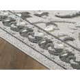 thumbnail image 2 of L Baiet DR463G81 8 x 10 ft. Danai Oriental Rug, Grey, 2 of 4