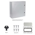 thumbnail image 5 of Garvee Steel Electrical Box, IP66 Waterproof & Dustproof, Outdoor/Indoor Electrical Enclosure Lockable Junction Box, 15.7 x 10 x 23.6", 5 of 7