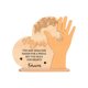 thumbnail image 2 of Mother's Day Gesture Wooden Family Gesture Home Decor Ornament Wooden Crafts, 2 of 6
