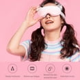 thumbnail image 3 of Hipee Smart Steam Eye Portable Rechargeable Eye Heat Eye with WarmCool Modes for Relax and Reduce Eye Strain Dark Circles Eye Bags Dry Eye Improve Sleep, 3 of 7