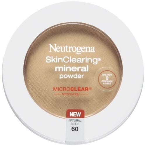Neutrogena SkinClearing Mineral Powder, Natural Beige 60