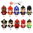 thumbnail image 2 of Disco USB De Alta Velocidad 2TB 512gb 2.0 Regalo superhero Avenger/Superman/Batman/spider man pendrive 8GB 64GB 128GB flash Drivedriveck Pendriveck, 2 of 4
