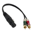 thumbnail image 4 of Cable de sonido estéreo CUTICAT XLR a 2 RCA 30 cm, 4 of 7