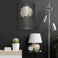 thumbnail image 6 of Luxe Metal Art 'Vintage White Hydrangea' by lettered & lined, Metal Wall Art, 16"x24", 6 of 9