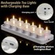 thumbnail image 5 of Rechargeable Tea Lights , 12 Pcs Rechargeable, 5 of 5