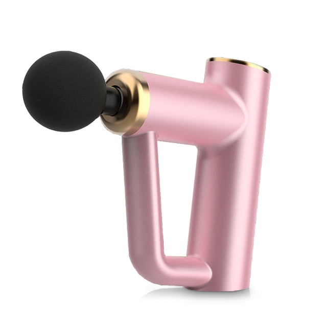 Jumpingount Masajeador eléctrico Profesional Recargable 1500mAh 30W Máquina de masaje a prueba de sudor Oficina Gimnasio Cuello Dispositivo de masajeadores Rosa
