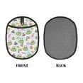 thumbnail image 2 of Rocae Frog Wear Chef Hat for Silicone Pot Holders, Oven Mitts Heat Resistant Hot Pads with Pockets,Non-Slip Bbq Baking Smoking Potholders ,7.5"x9.4", 2 of 7