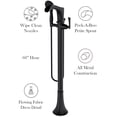 thumbnail image 6 of Pfister Lg61rh Rhen Free Standing Tub Filler - Gold, 6 of 6