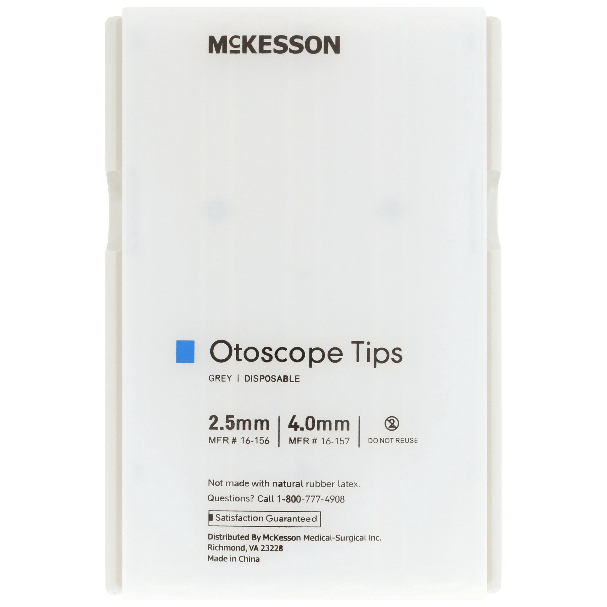 McKesson Otoscope Tips Dispenser - Wall Mount for Medical Offices, 5.5 in x 8 in, 10 Count