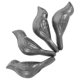 thumbnail image 1 of KAKOWELY 4Ud Ornamentos Para Jardín De Hierro Fundido En Forma De Pájaro Para Suplementar Hierro Natural, 1 of 6