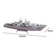 thumbnail image 3 of Modelo de 3D, Decoración de Escritorio, Montaje DIY, Barco, Modelo de Juguete, Rompecabezas de Construcción, Modelo de Embarcación, Re perfke Ensamblaje de barcos de bricolaje, 3 of 8