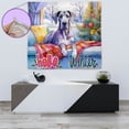 thumbnail image 4 of Watercolor Hello Winter Great Dane Chill Christmas Welcome Tapestry Danes Dog Lover Gifts Wall Hanging Backdrop Home Decor - 00016, 4 of 5