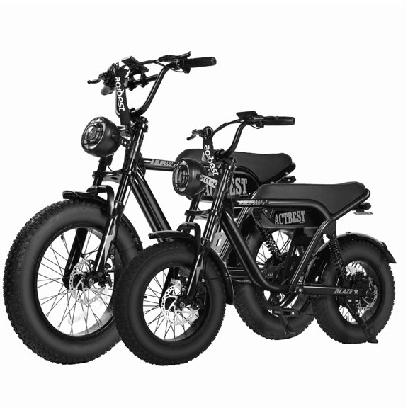 16/20 Inch Electric Bike for Adults, Peak 1200/1500W 25/28 MPH Fat Tire All-Terrain Electric Motorcycle, Full Suspension Mountain Electric eBike for Teens/Adult UL 2849 Certified Gray