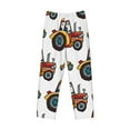 thumbnail image 4 of Balery Men'S Cartoon Tractor Pants,Sleepwear Pants,Pajama Pants,Pj Bottoms Drawstring And Pockets-Small, 4 of 9