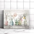 thumbnail image 6 of Vintage Floral in Bottles Wall Art Farmhouse Bathroom Decor Poster Mason Jar Theme Picture Canvas Print Décor for Bathroom Bedroom Framed Artwork 12x16 inch, 6 of 6