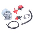 thumbnail image 1 of Lawn Mower Carburetor,Carburetor Fuel Filter Pipe Carburetor Fuel Filter Set A Future-Proof Design, 1 of 8