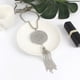 thumbnail image 3 of Sonducket Collar de mujer Elegante Mujer Colgante Borlas Colgantes Adorno de ropa Collares de borlas para decoración diaria Plata, redondeada Ropa, zapatos y accesorios Miscelánea Plata, Redondeada Sonducket AP009192-02, 3 of 6