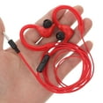 thumbnail image 7 of Toyandona Red Aluminum Ear Hook Headphones, Universal, Fasten to Ears for Sports 1Pair, 7 of 7