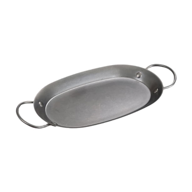 Bandeja para hornear pescado de acero inoxidable Bandeja para preparar alimentos Cómoda de agarrar Compacta Fácil de usar S