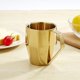 thumbnail image 1 of Tazas de de 387 ml para beber, aislamiento térmico resistente con asa, taza aislada de material acero inoxidable brillante de 13,1 para té, leche, dorado BLESIY Taza de café, 1 of 7