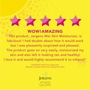 (5 pack) Jergens Natural Glow Wet Skin Moisturizer In-Shower Self Tanner Medium to Tan Skin, 7.5 fl oz