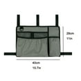 thumbnail image 3 of Walker Bag Walker Organizer Pouch Attachments Bags With Cup Holder Large Capacity Accessory Basket Provides Hands Free Storage For Wheelchair Rollator, 3 of 7