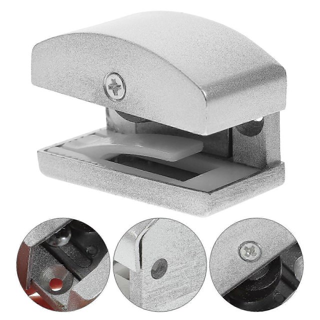 Shower Door Bottom Guide Shower Door Glass Door Roller Slider for 5-14mm Thick Glass