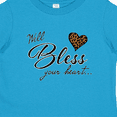 thumbnail image 4 of Inktastic Well Bless your Heart with Leopard Print Boys or Girls Toddler T-Shirt, 4 of 5
