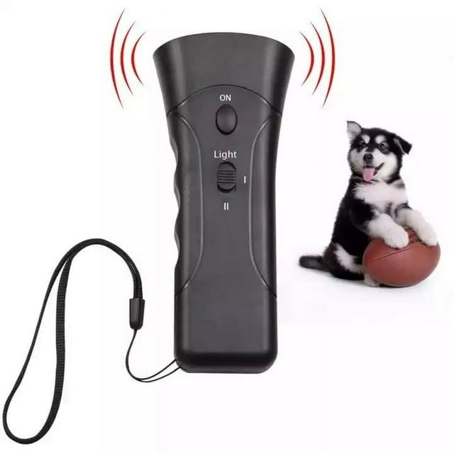 Dispositivo de entrenamiento para perros Dispositivo electrónico para disuadir perros/Dispositivos de control de ladridos de perros Herramienta de entrenamiento Dejar de ladrar Repelente de
