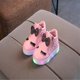 thumbnail image 1 of Children Glowing Sneakers Kid Princess Bow for Girls LED Shoes Cute Baby Sneakers with Light Shoes LKCOMO LuminousWhite6 He Qiyong unisex, 1 of 1